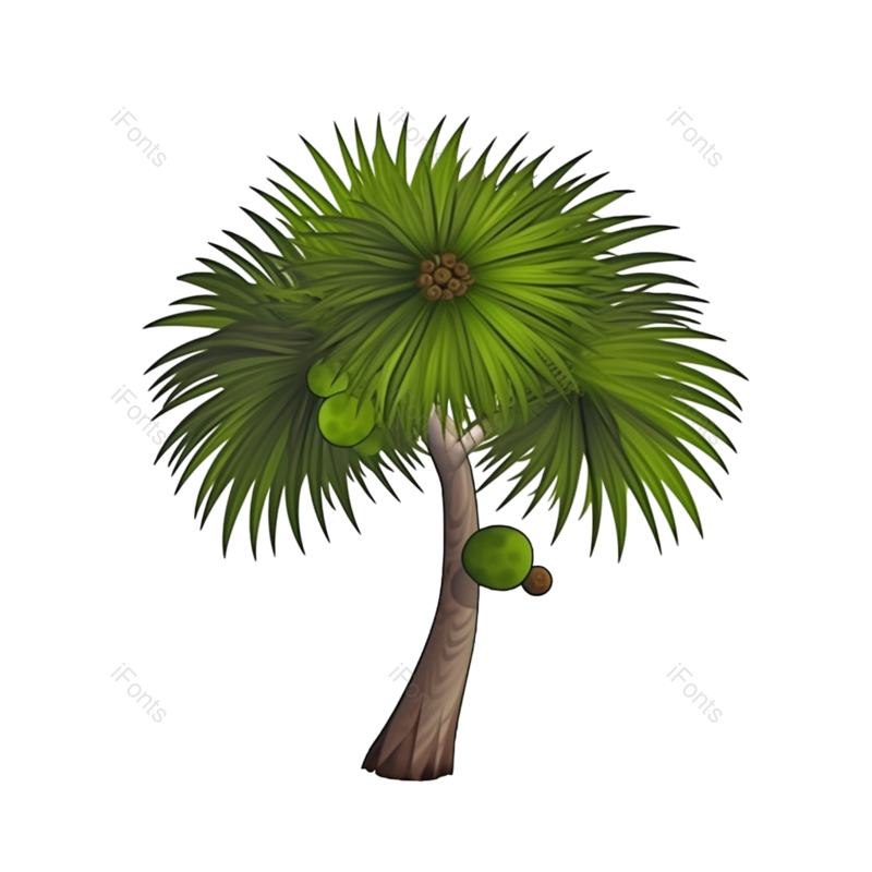 叶子图片,卡通元素,树木PNG,森林免抠素材